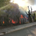Un incendio destruye una casa en Montecristi