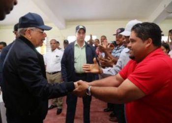 Danilo Medina realiza primera Visita Sorpresa 2019 en El Pino, Dajabón