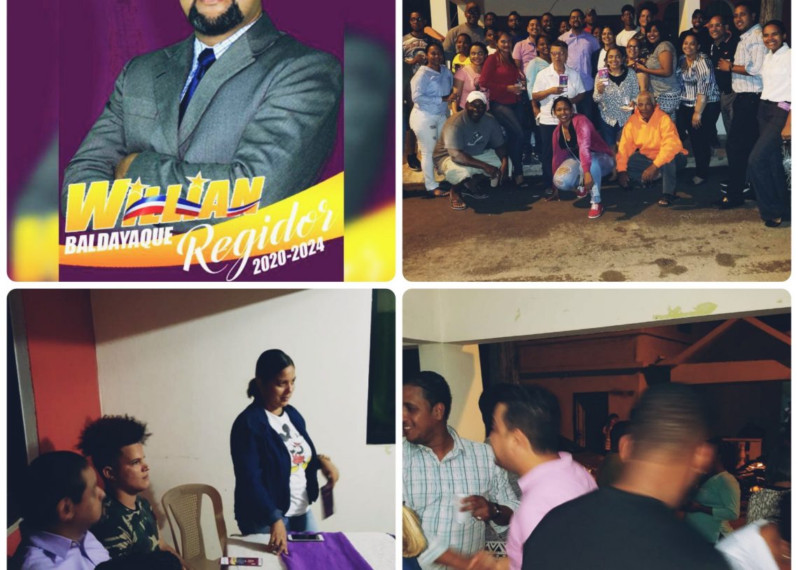 COMUNICADOR:WILLIAN BALDAYAQUE”LANZA SU CANDIDATURA A:REGIDOR”