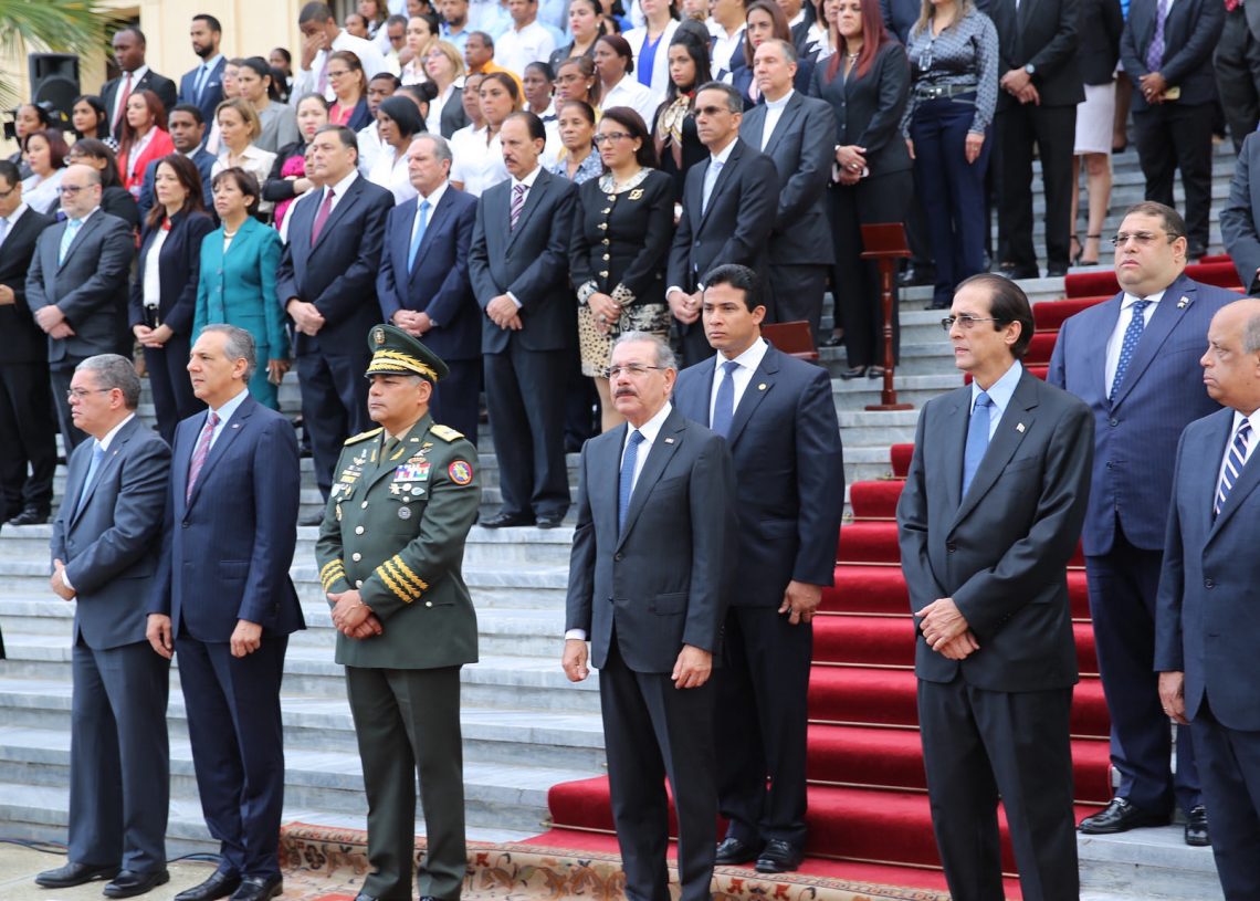 Presidente Danilo Medina encabezará mañana acto de homenaje a la Bandera Nacional