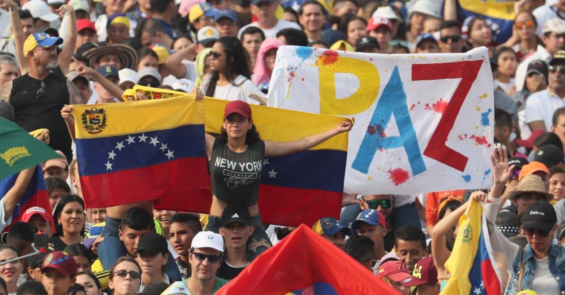 El poder en Venezuela se mide en dos conciertos en la frontera con Colombia