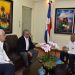 SENADOR HEINZ VIELUF CABRERA VISITA MINISTRO AGRICULTURA PARA FELICITAR LABOR POR MONTECRISTI