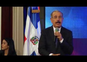 Presidente Danilo Medina: «Estoy tratando de luchar por la República Dominicana de hoy y la República Dominicana de mañana»