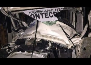 VIDEOS: Autobús de Estudiantes se accidente en carretera Montecristi, Dajabón.