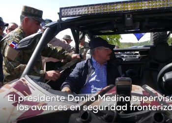 En amplio recorrido por frontera: Danilo atiende necesidades habitantes. Constata estado dotaciones militares y gran presencia soldados