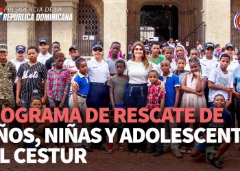 Más de 1,700 niños y niñas han sido rescatados a través de programa CESTUR, desde el 2012 a la fecha