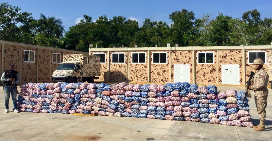 CESFRONT INCAUTA 180 SACOS DE AJO EN PLAYA DE MONTECRISTI