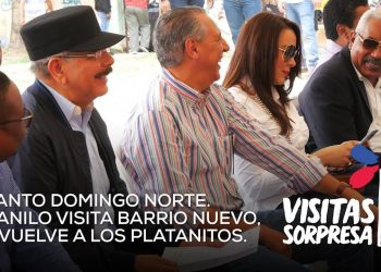 Danilo Medina se reúne con comunitarios Barrio Nuevo de Sabana Perdida, para escuchar demandas y necesidades