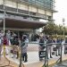 Policías rodean Suprema Corte de Justicia durante juicio preliminar a involucrados en caso Odebrecht