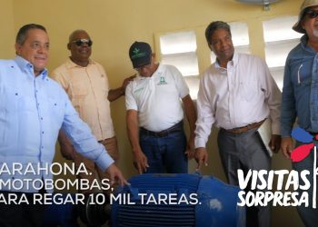 VIDEO:Compromiso cumplido: productores de El Peñón, Barahona, reciben 7 electrobombas como resultado de Visita Sorpresa
