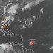 Tormenta tropical con rumbo a las Antillas Menores mientras se pronostica temperaturas calurosas y escasas lluvias para hoy