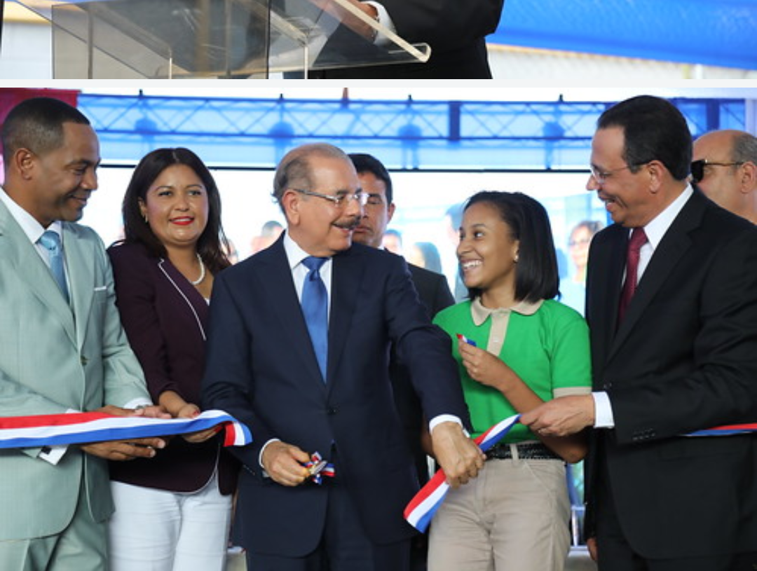 La Romana: presidente Danilo Medina entrega escuela y un politécnico en arte. 93% de estudiantes está en Jornada Escolar Extendida
