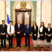 Presidente Danilo Medina ofrece cálido recibimiento en Palacio Nacional a estudiantes meritorios dominicanos radicados en Estados Unidos
