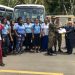 Santo Domingo Norte: Gobierno entrega dos autobuses a estudiantes de Escuela Vocacional Los Castillo