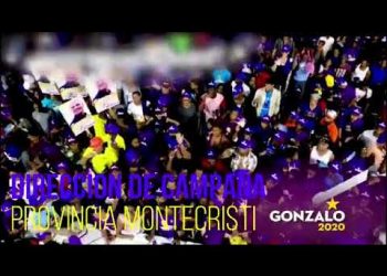 El precandidato presidencial Gonzalo Castillo sostendrá un encuentro con los montecristeños este Miércoles 25 de septiembre 