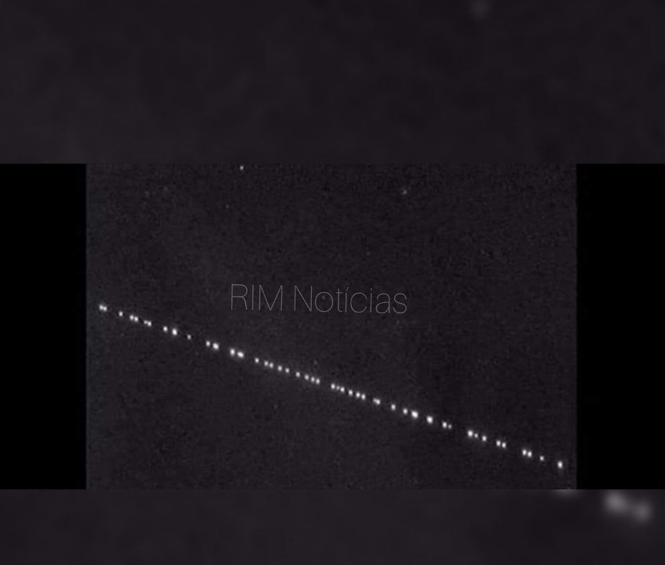 ¿Que son estas luces que que han visto hace unas horas en el cielo?