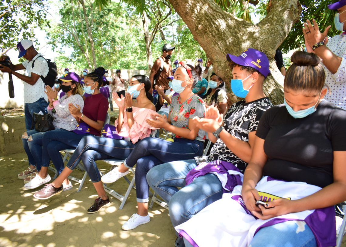 RAFAEL ABEL PROMETE SEGUIR APOYANDO LA JUVENTUD CON MÁS OPORTUNIDADES PARA SU DESARROLLO