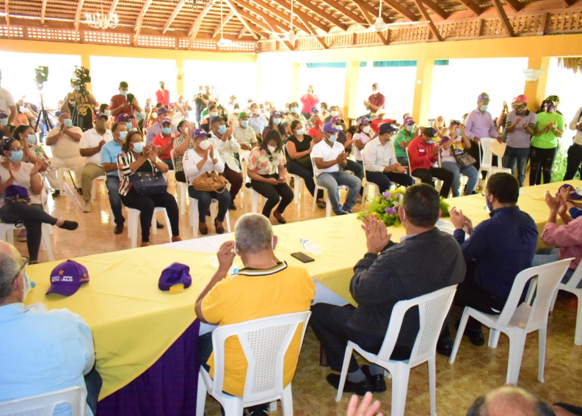 Peledeistas en Montecristi aseguran buscarán más 35mil para ganar elecciones de julio