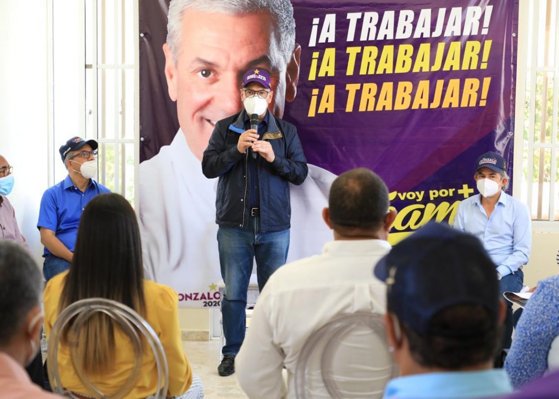 GONZALO CASTILLO LLAMA PELEDEÍSTAS A DEFENDER EL VOTO EN LAS URNAS; RECORRE PROVINCIAS SANTIAGO RODRÍGUEZ Y VALVERDE