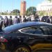 El Tesla que llevó a Abinader al Congreso