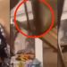 VIDEO- Novio le da tremendo sillazo a su novia mientras bailaba en vivo