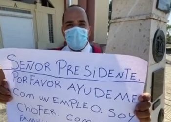 Yo lo que quiero es trabajar”, la súplica de un padre a Abinader  