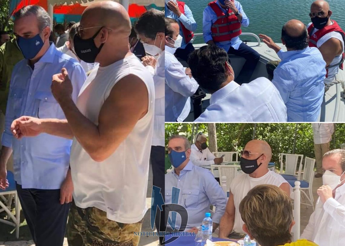 La sorpresiva reunión de Luis Abinader y Vin Diesel en Puerto Plata