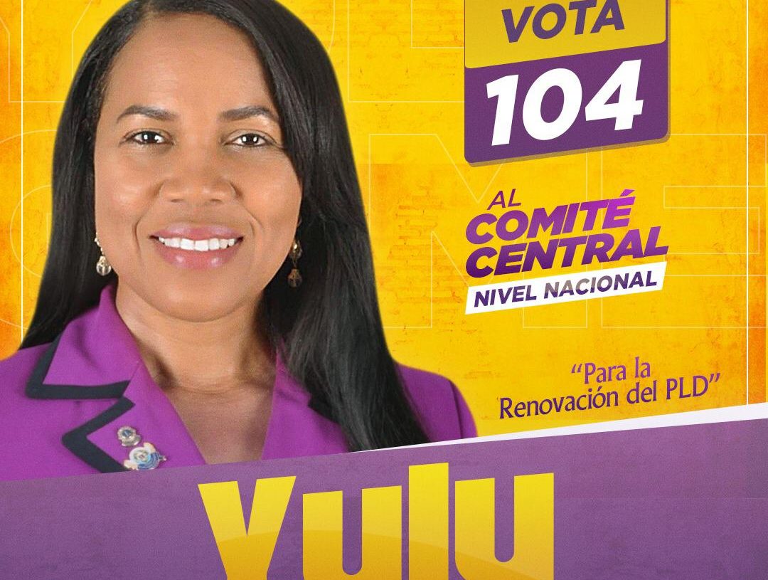 Yuly Gómez lanza candidatura al Comité Central del PLD