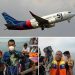 Desaparece avión que salió de Indonesia con más de 50 personas ; encuentran restos