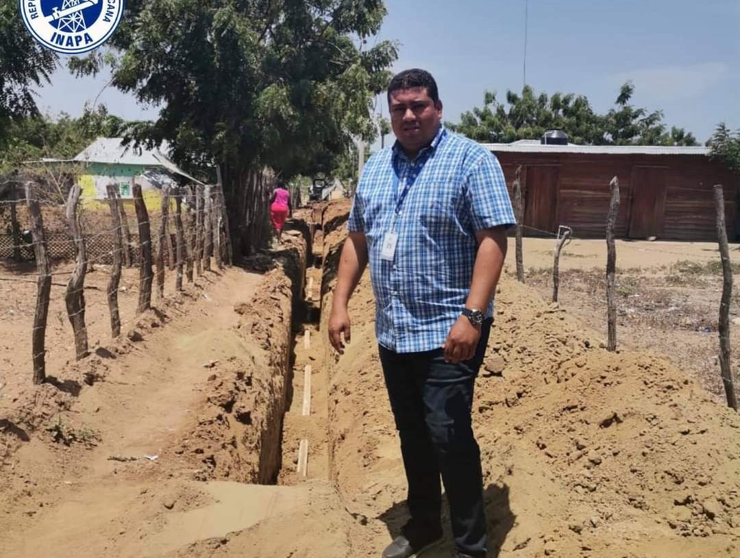 Joel Cordero, continúa los trabajos en instalación de red Jobo Corcobado