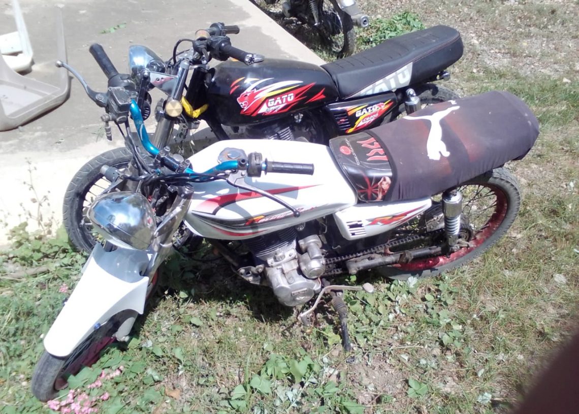 PN Villa Vásquez recupera dos motocicletas, personas pueden pasar a verificar si es de su pertenencia