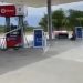 VIDEO – Vientos de #TormentaElsa derriban dispensador de estación de combustibles Texaco Montecristi