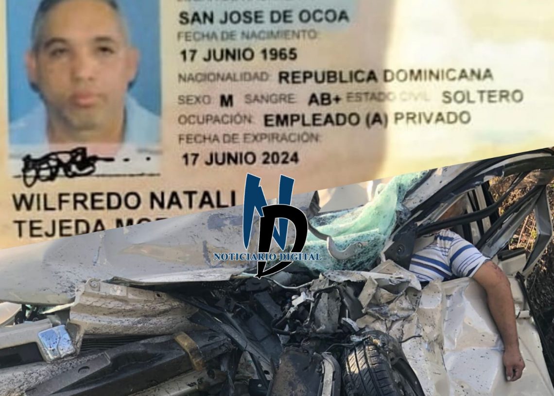 Identifican fallecido en accidente ocurrido en Montecristi, 7 personas heridas