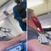Pasajero fue expulsado de un avión por llevar una tanga como tapabocas