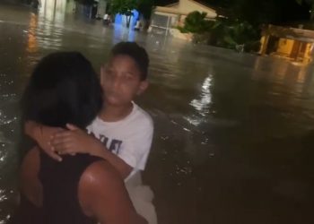 Video- En Montecristi barrios inundados por las lluvias y desbordamiento de arroyos y cañadas