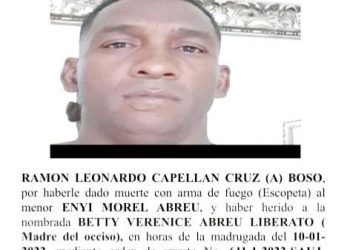 Policía coloca en lista de “los más buscado” al autor de la muerte de un niño de 9 años y herir gravemente a su madre en Guayubín