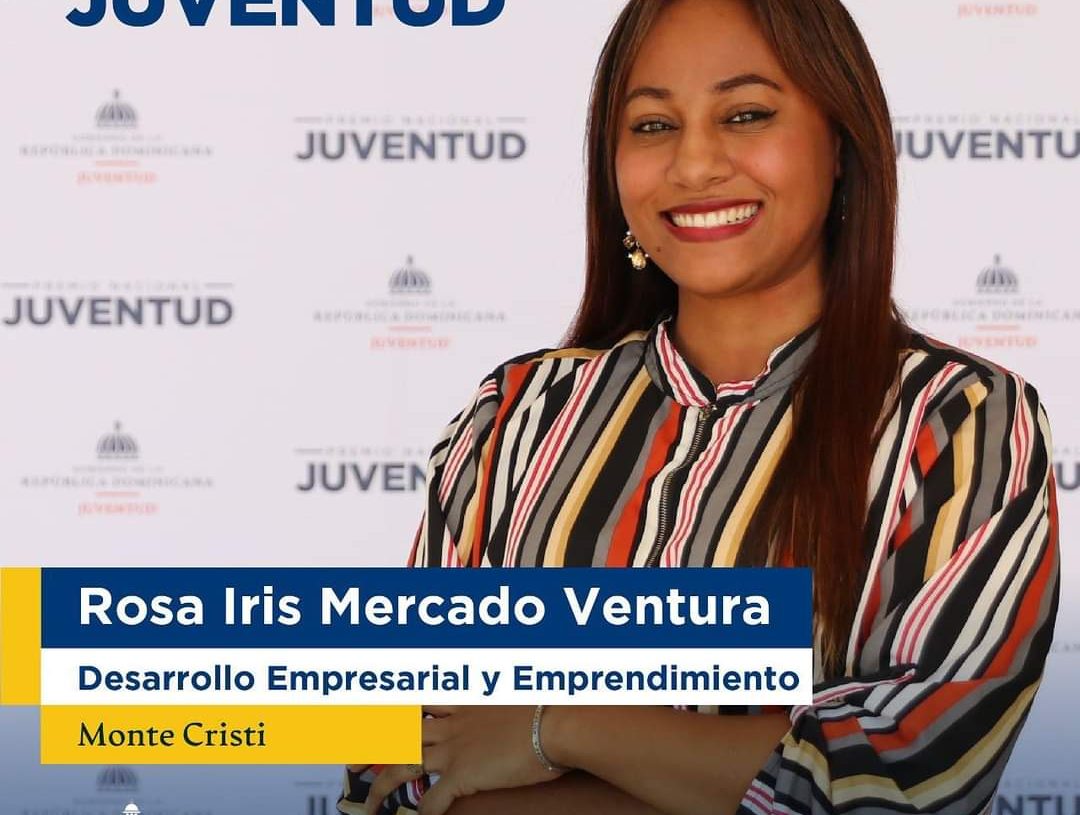 Comunicadora de Montecristi Rosa Iris Mercado es seleccionada por el Ministerio de la Juventud como Finalista Nacional