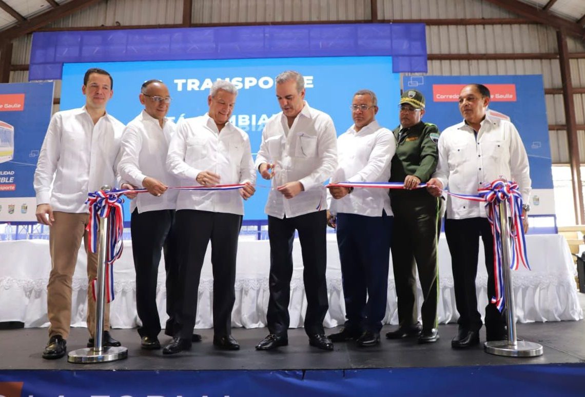 Presidente Abinader inaugura Corredor Charles de Gaulle