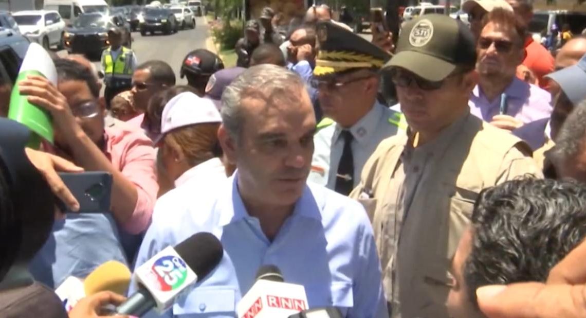 VIDEO- Presidente Abinader asegura que habrá tranquilidad en los barrios al costo que sea