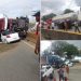 Caos y un tapón kilométrico afecta la avenida Las Américas tras accidente múltiple