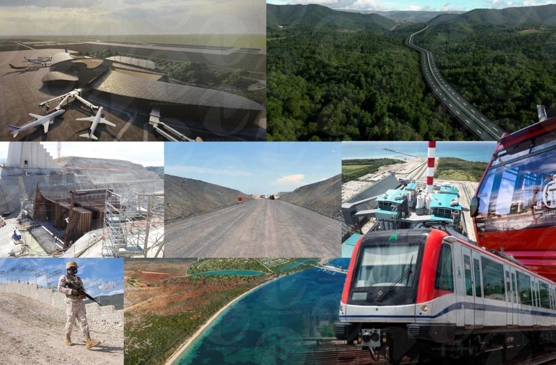 Balance de las megaobras de Abinader: las iniciadas, las con fechas y en espera de arranque