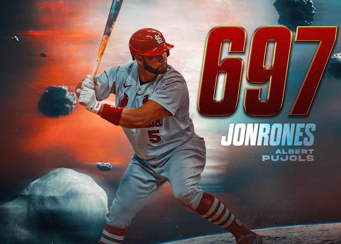 Albert Pujols se convierte en el latino con más jonrones en la historia de Las Mayores