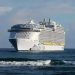 Puerto Plata recibe el crucero más grande del mundo