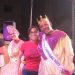 Nelsy Cruz disfruta del Carnaval de Montecristi