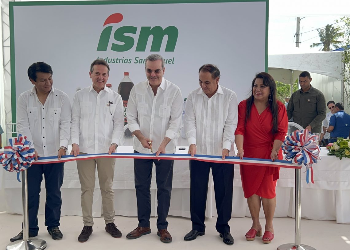 Presidente Abinader inaugura ampliación planta de producción de Industrias San Miguel en Santiago Rodríguez