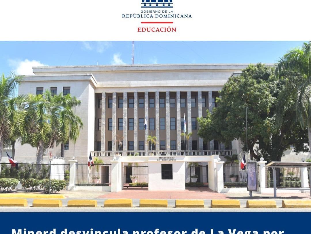 Desvinculan profesor de la Vega por graves faltas