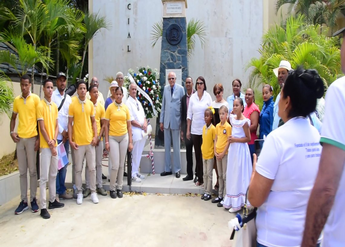 Celebran acto de la llegada de Juan Pablo Duarte el 25 de marzo 1864 a Montecristi