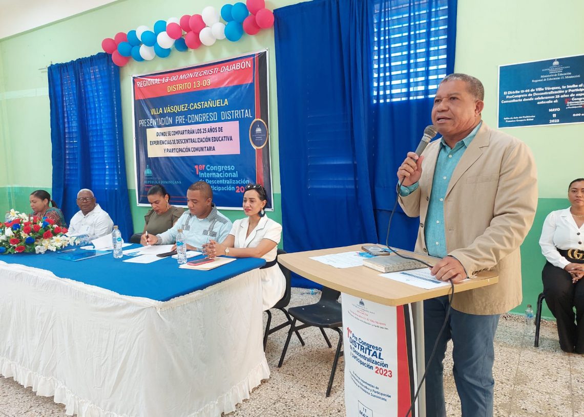 Regional 13 de educación, presenta el 1er Pre-Congreso Distrital de Descentralización