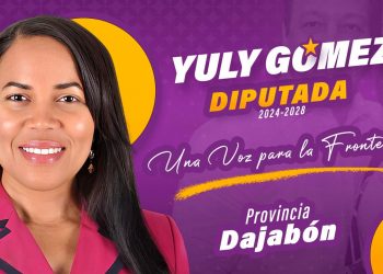 Yuly Gómez, anuncia sus aspiraciones a diputada por Dajabón