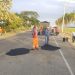 En Montecristi anuncian bacheo asfáltico de la autopista Duarte
